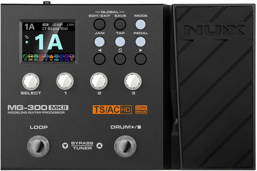 NUX MG-300 MKII Multi-effects And Modeling Processor