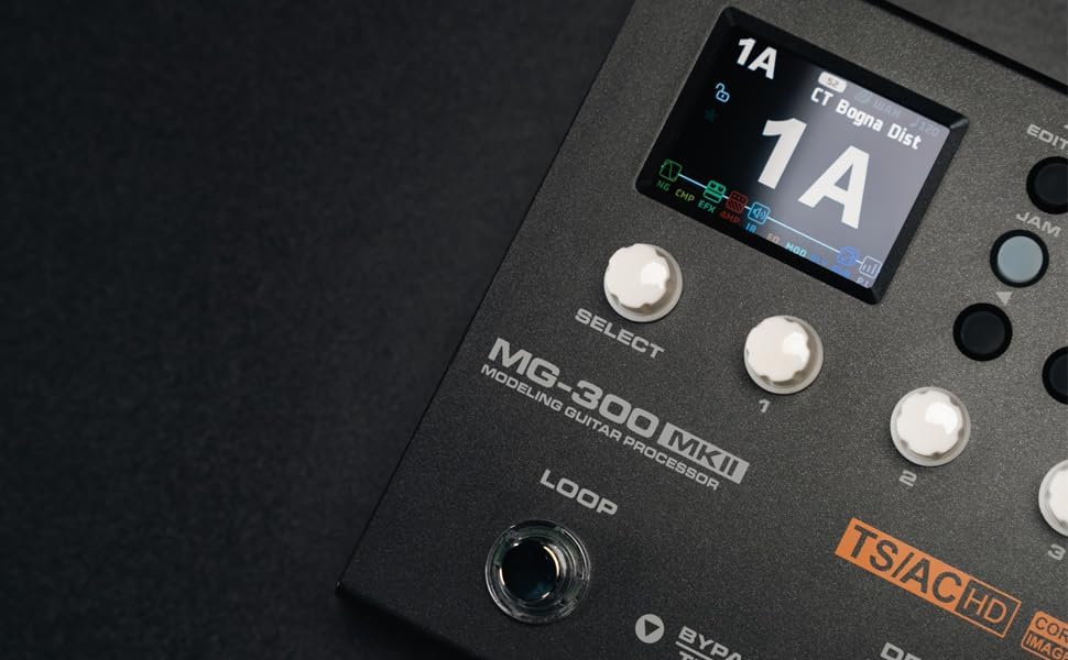 NUX MG-300 MKII Multi-effects And Modeling Processor