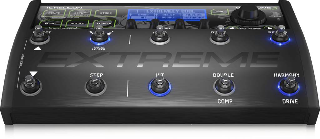 TC-Helicon VoiceLive 3 Extreme Guitar And Vocal Effects Processor