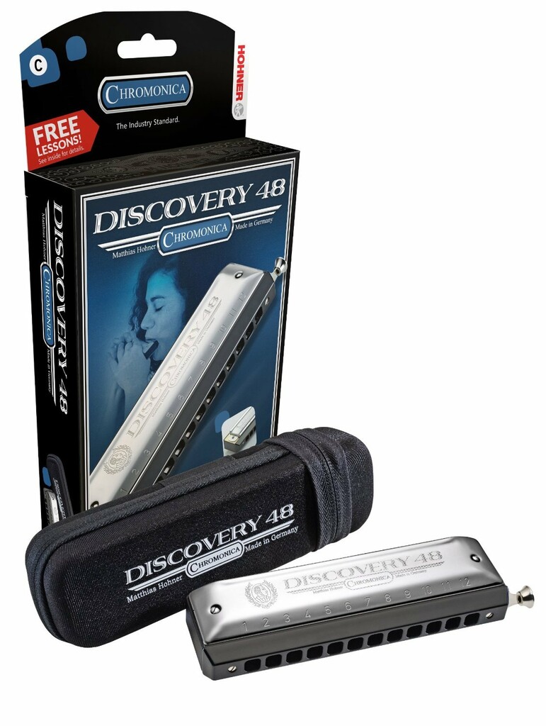 Hohner M754201X Discovery 48 Harmonica - Key Of C