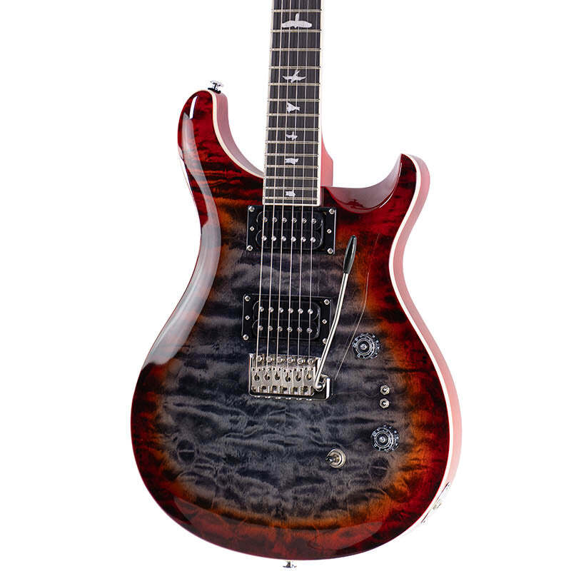 美品・良杢　PRS SE custom24 PRS SE Custom 24 Electric Guitar in Turquoise CTIF069596