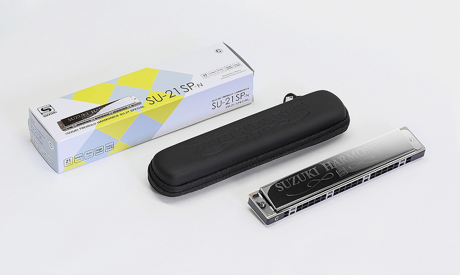 Suzuki Tremolo SU-21SP-N Special Harmonica 21 Hole Key Of C SU-21SP-N