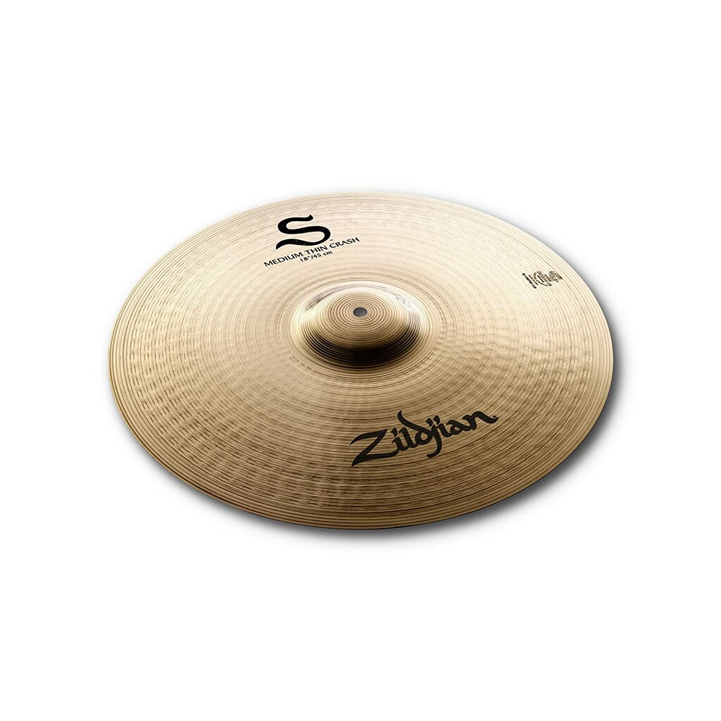 Zildjian S18MTC 18 Inch S Series Medium Thin Crash Cymbal