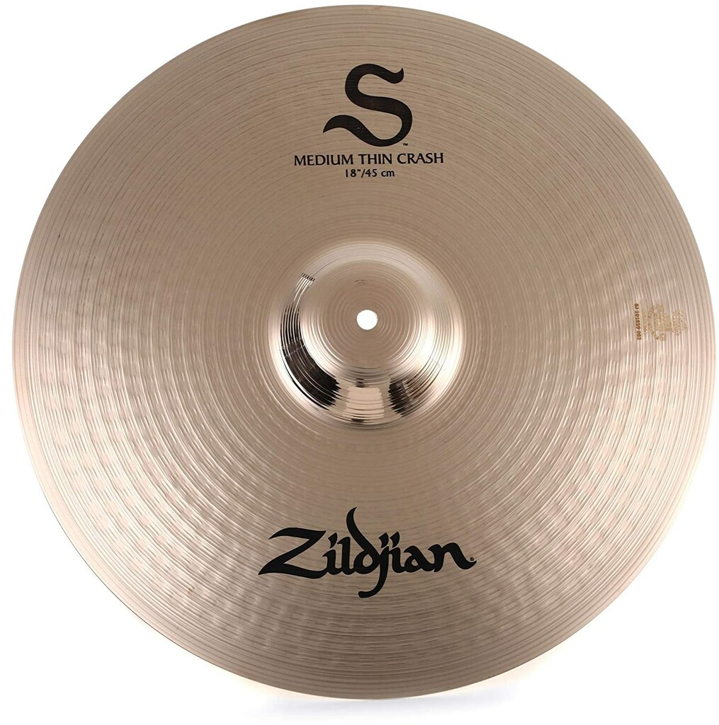 Zildjian S18MTC 18 Inch S Series Medium Thin Crash Cymbal