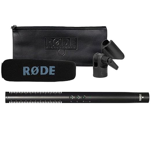 Rode NTG4+ Dual-powered Professional Shotgun Condenser Microphone