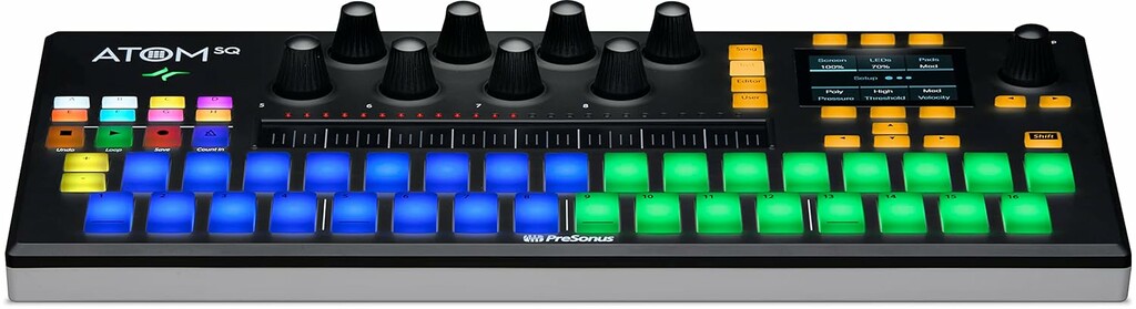 PreSonus ATOM SQ Keyboard/Pad Hybrid MIDI Keyboard/Pad