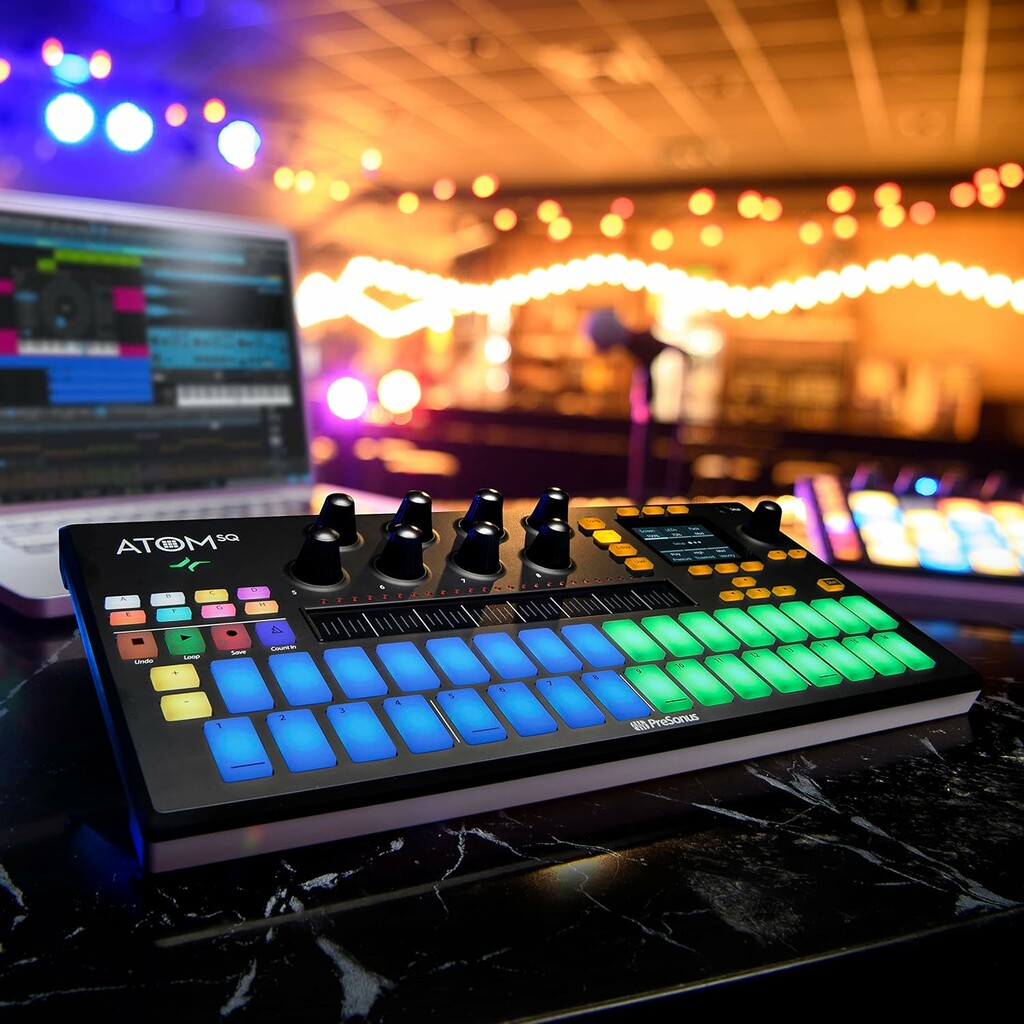 PreSonus ATOM SQ Keyboard/Pad Hybrid MIDI Keyboard/Pad Performance