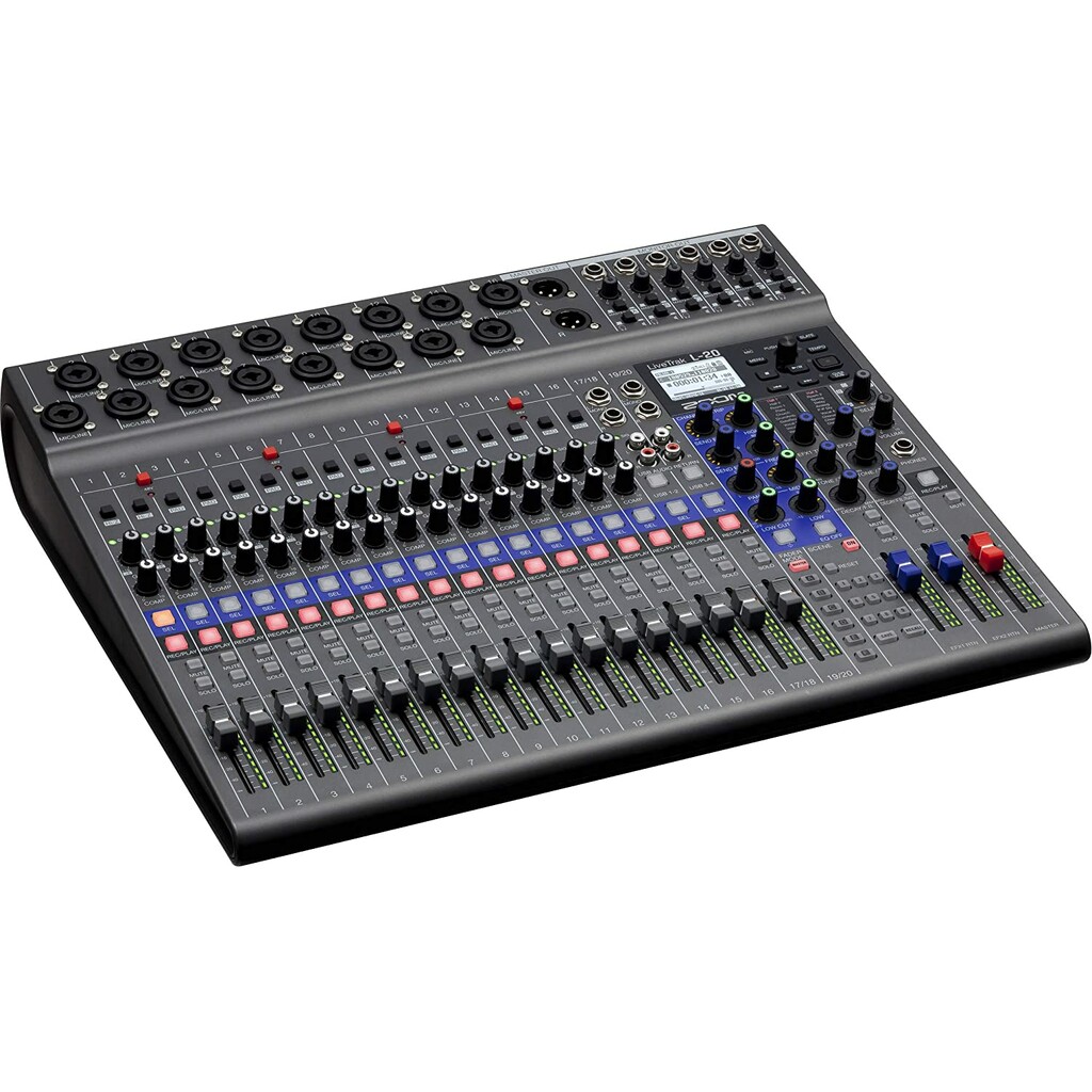 メイドユー　メシダ Zoom LiveTrak L-20 20-channel Digital Mixer / Recorder
