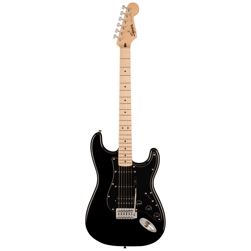 Fender Squier FSR Affinity Stratocaster HSS Electric Guitar - Black