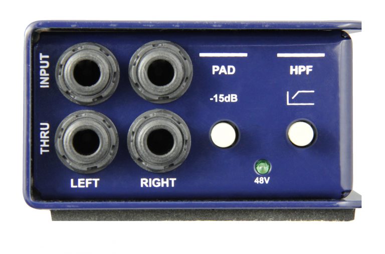 Radial J48 Stereo 2-channel Active Instrument Direct Box