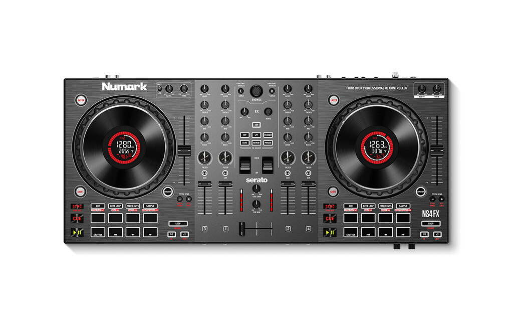 Numark Mixtrack Platinum FX 4-Deck Advanced DJ Controller