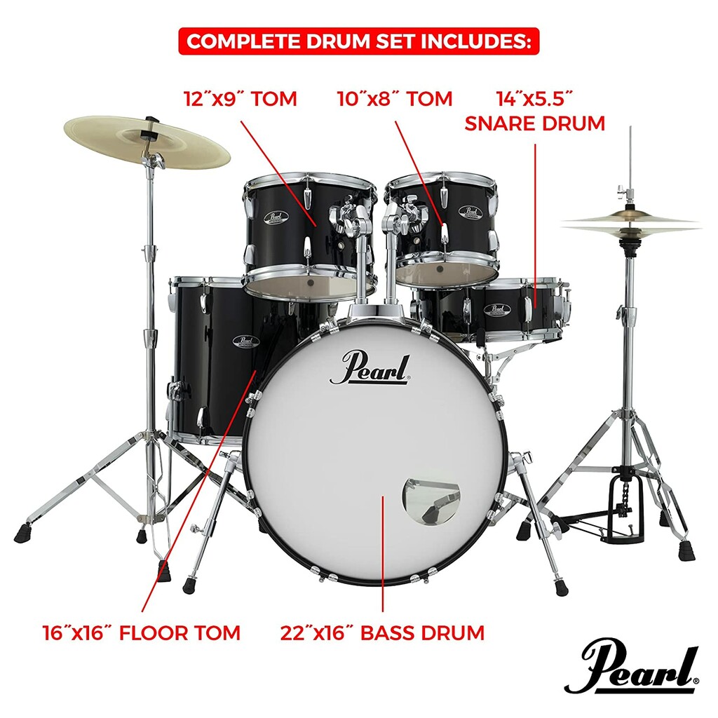 売り切れ必至！ PEARL RS525WFC/C31 ROAD Drums SHOW Pearl 525SCW/C