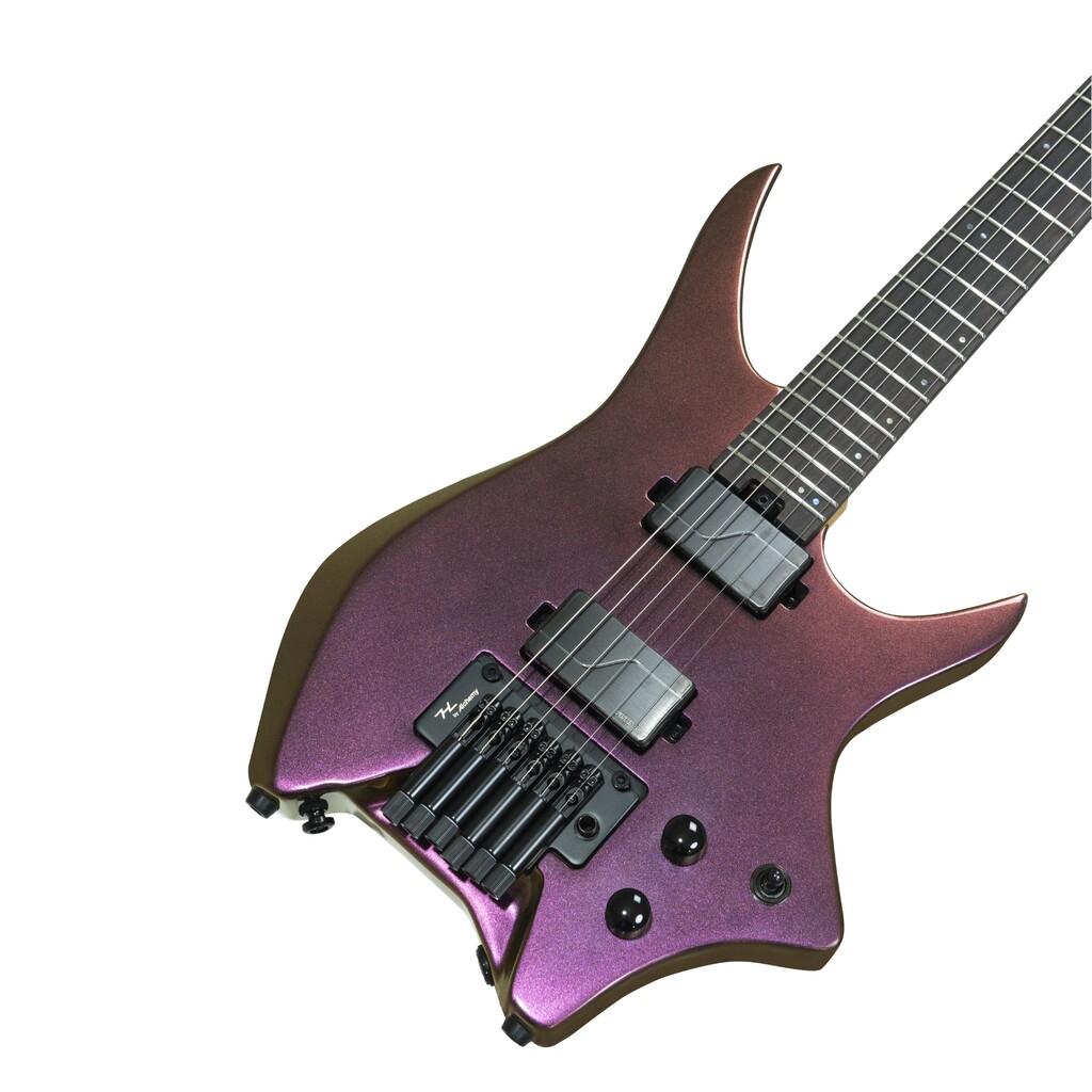 Hex N600G/UG NEXT SERIES Headless Electric Guitar - Ultra Gold