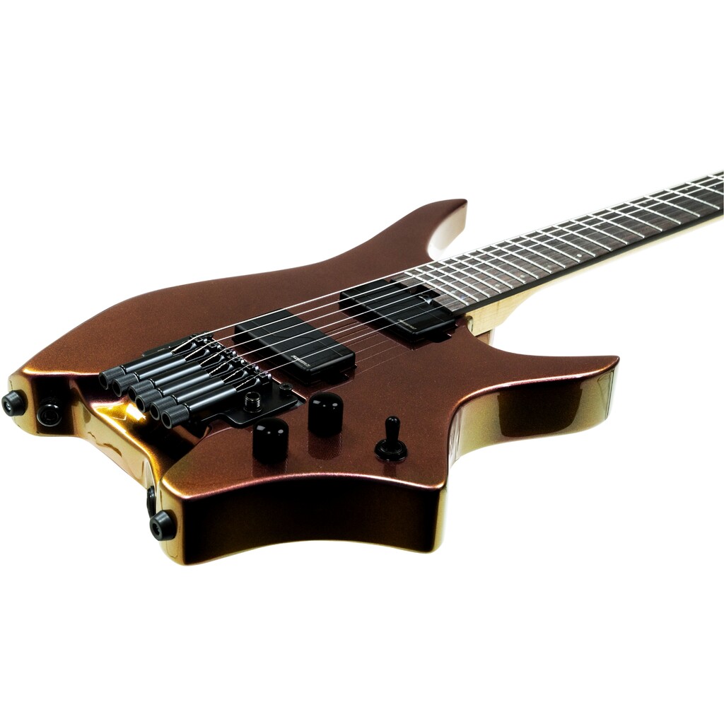 Hex N600G/UG NEXT SERIES Headless Electric Guitar - Ultra Gold