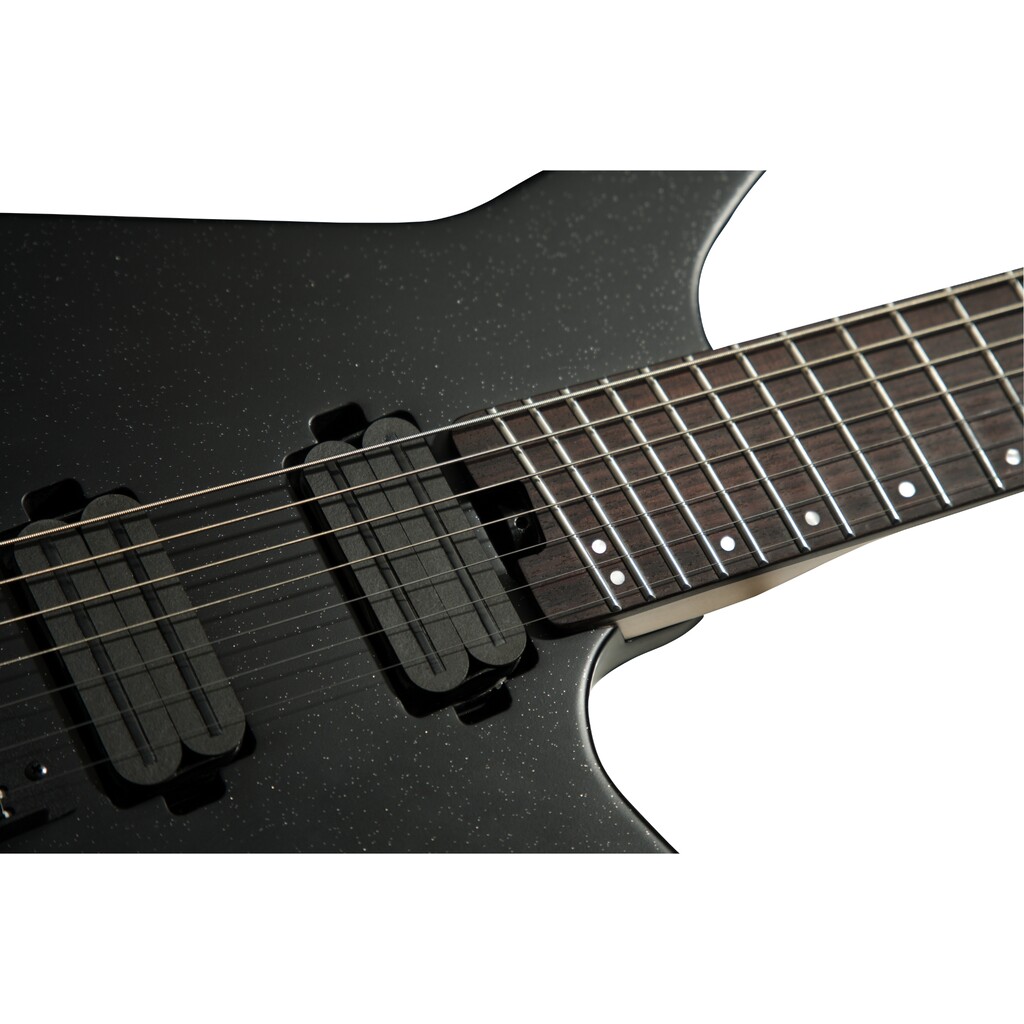Hex Z507/GB Headless 7-String Electric Guitar - Galaxy Black