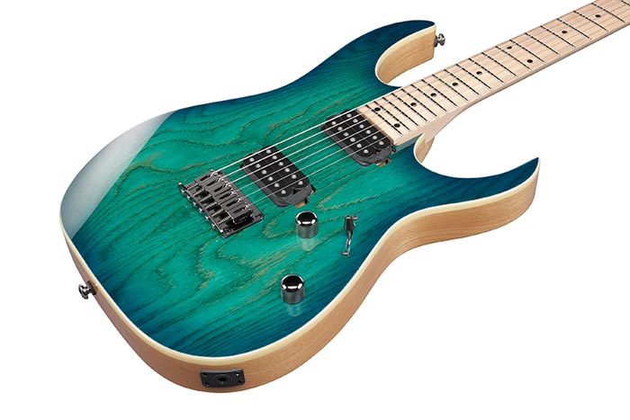 Ibanez rg421ahm blue on sale moon burst