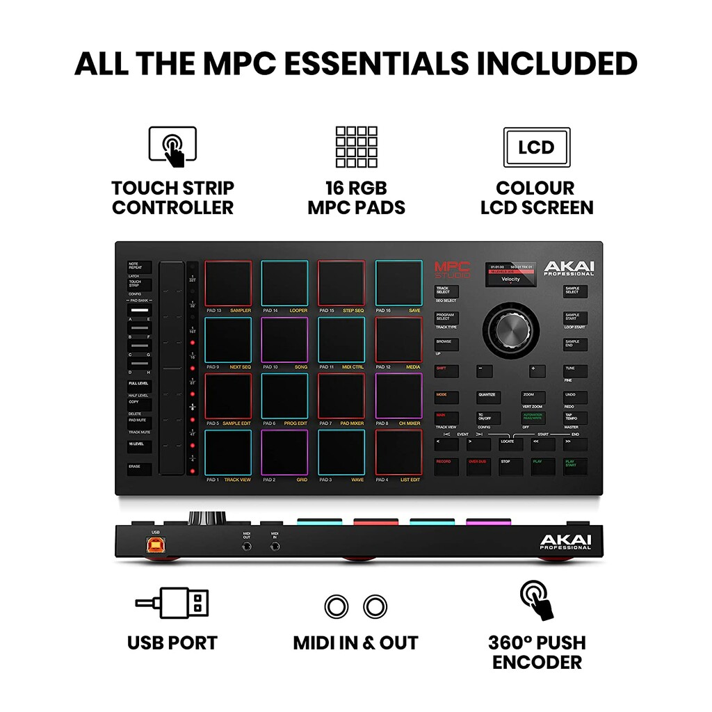 AKAI MPC Studio 2 Controller - Sims Music