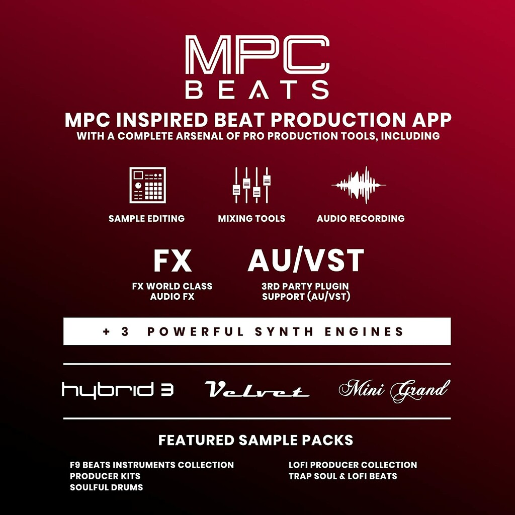 F9 Instruments collection MPC Expansion