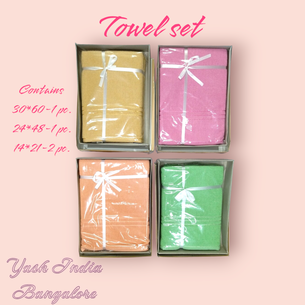 Trident Towel Gift Set at Rs 799/set | तौलिया सेट in Delhi | ID: 26518551633